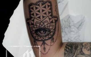 Tattoo Leer Geometrical Eye