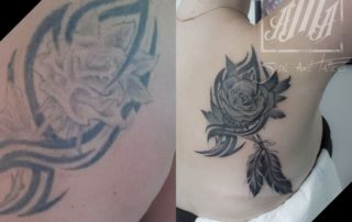 Tattoo Leer Rose