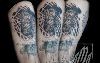 Tattoo Leer Nightmare on Elmstreet